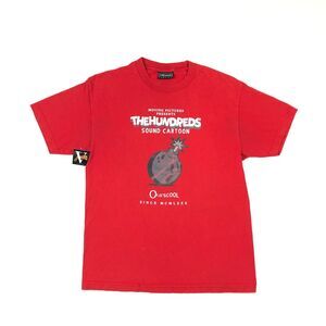 The Hundreds Sound Cartoon Old School Movie Graphic Tee T Shirt Large L Red B11